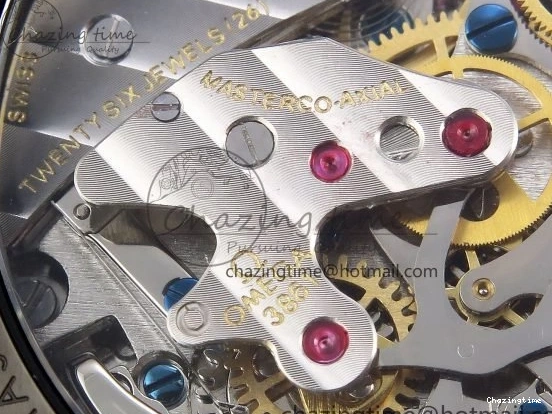 0422 Speedmaster Black Benom PVD Saturn RMF Best Edition on PVD Bracelet Lemania HW StreetReady 7726